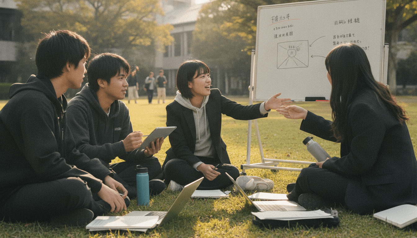 大学生の活動の様子(イメージ)