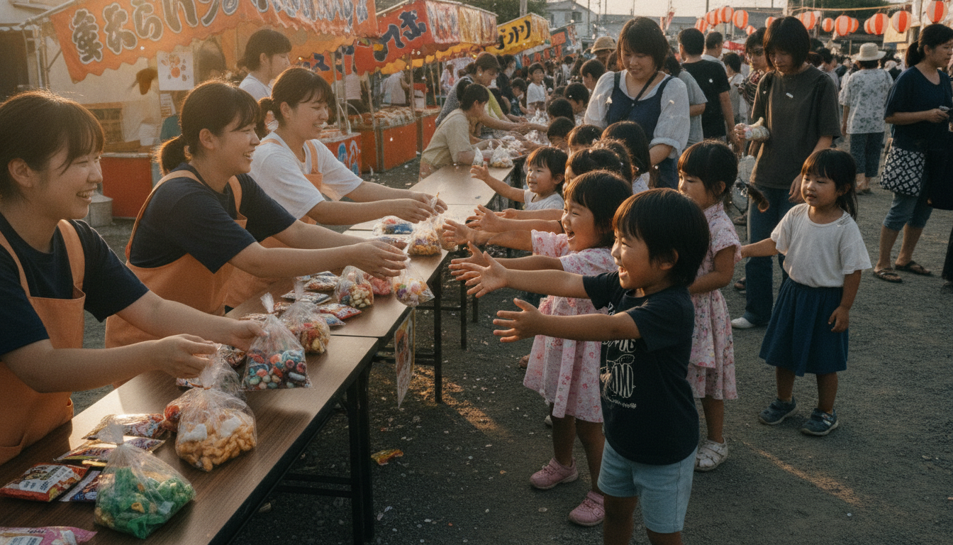 イベント会場での子どもたちの様子（イメージ）